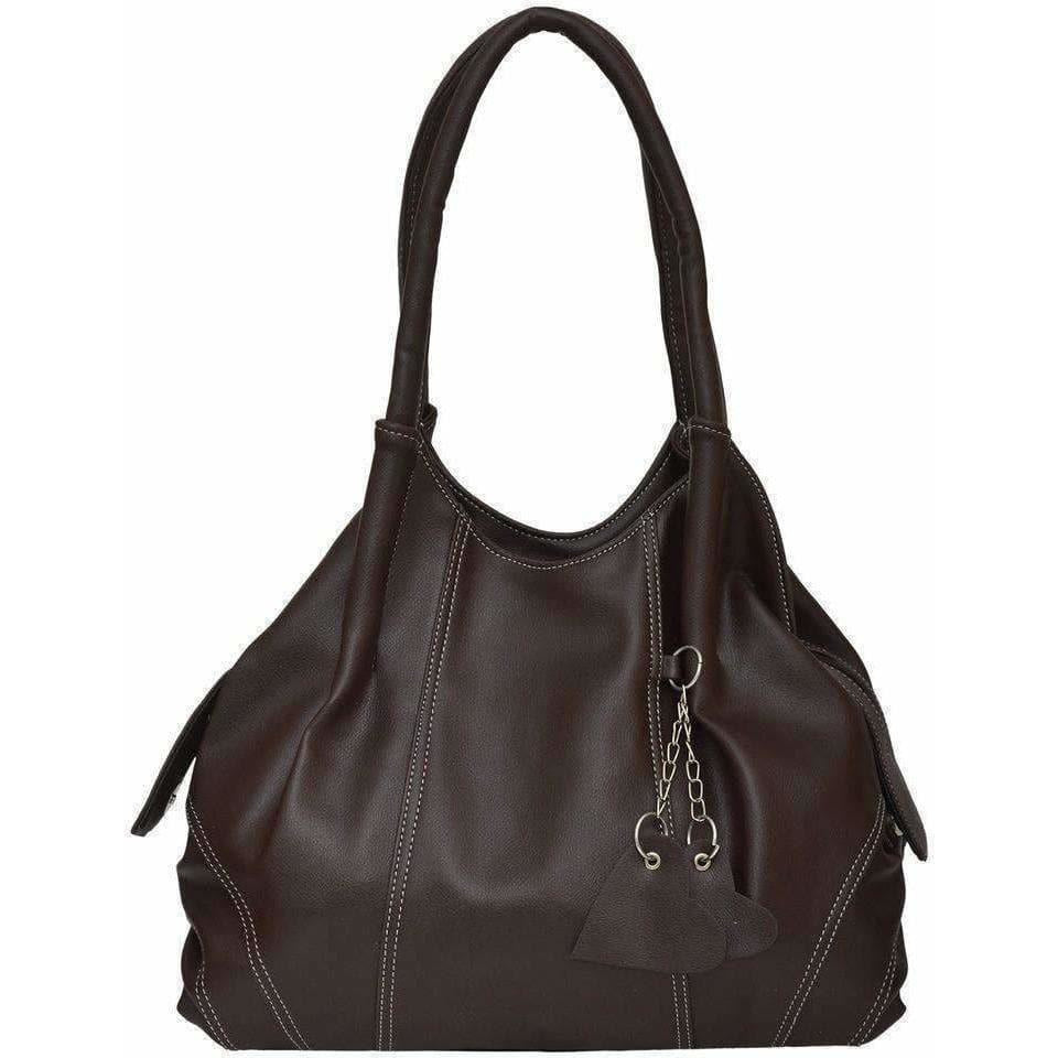 Hand-held Bag (Beige) - Multi Colours - Swadesiicart
