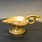 Brass Leaf Arthi Diya - Swadesiicart