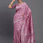 Shree Shyam Fashion Linen Cotton Purple Saree