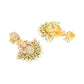 Kundan Chand Earrings (Gold) - Ruby Raang - Swadesiicart