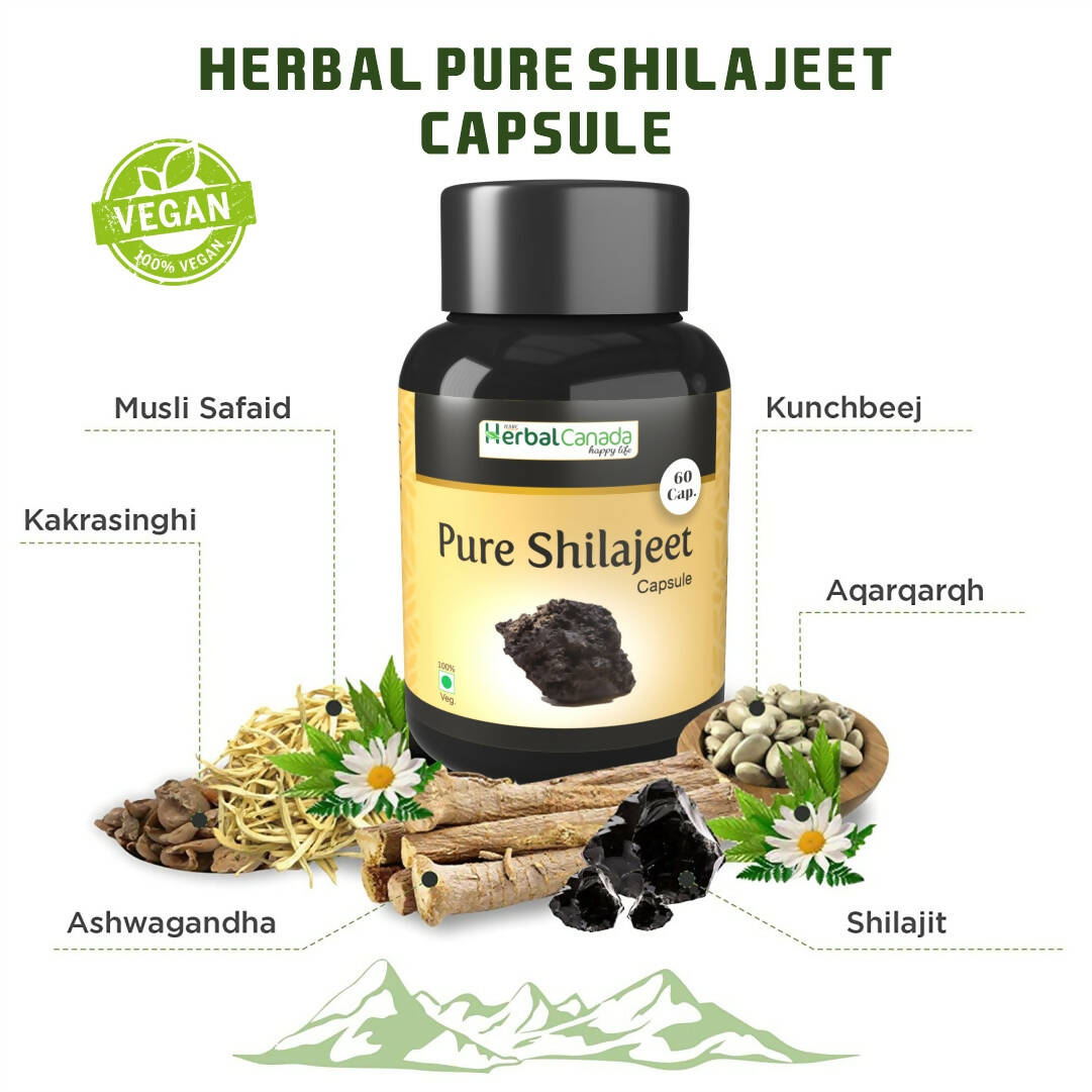 Herbal Canada Pure SJ Extract Capsules - Swadesiicart