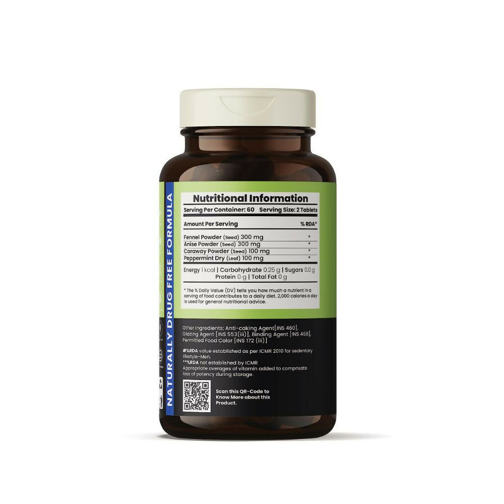 Meadbery Gas Relief Tablets | Swadesiicart