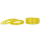 Afast Shining Yellow Glass Wedding, Party, Daily Use Bangle Set, Set Of 12 - Afast Enterprises