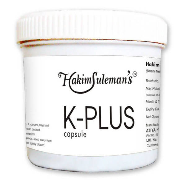 Hakim Suleman's K-Plus Capsules | Swadesiicart