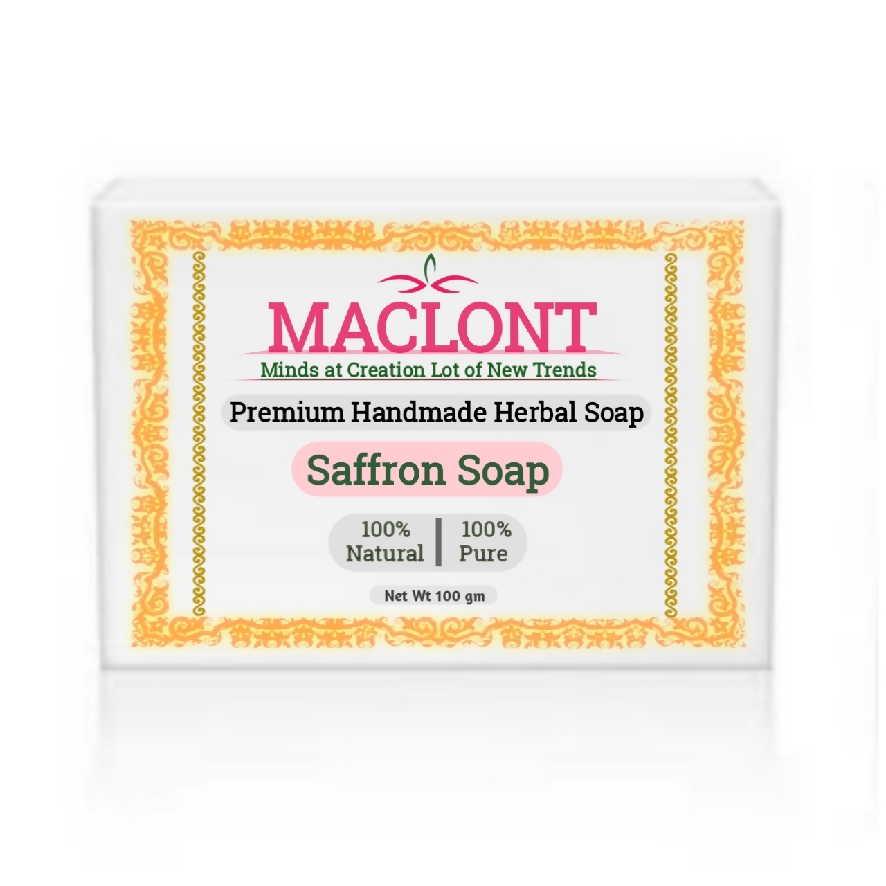 Maclont Saffron Soap | Swadesiicart