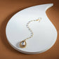 Gold-Polished White Kundan-Studded Pearl Beaded Maang Tikka - Ruby Raang | Swadesiicart