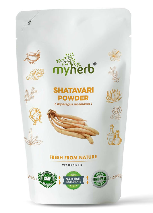 Myherb Natural Organic Shatavari Powder - Swadesiicart