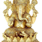 Umi Brass Lord Ganesha Sitting On Lotus - Swadesiicart