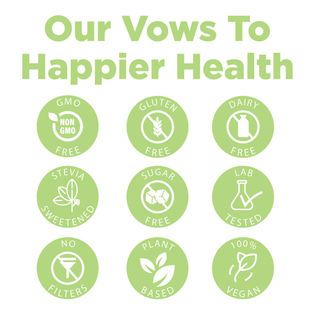 Happier Greencrush Effervescent Tablets | Swadesiicart