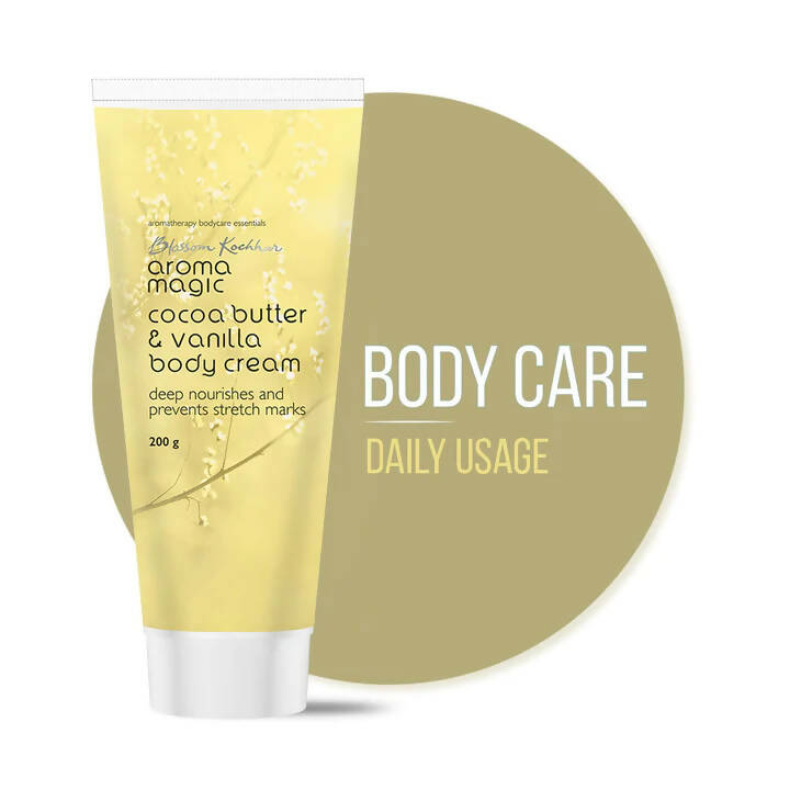 Blossom Kochhar Aroma Magic Cocoa Butter & Vanilla Body Cream - Swadesiicart