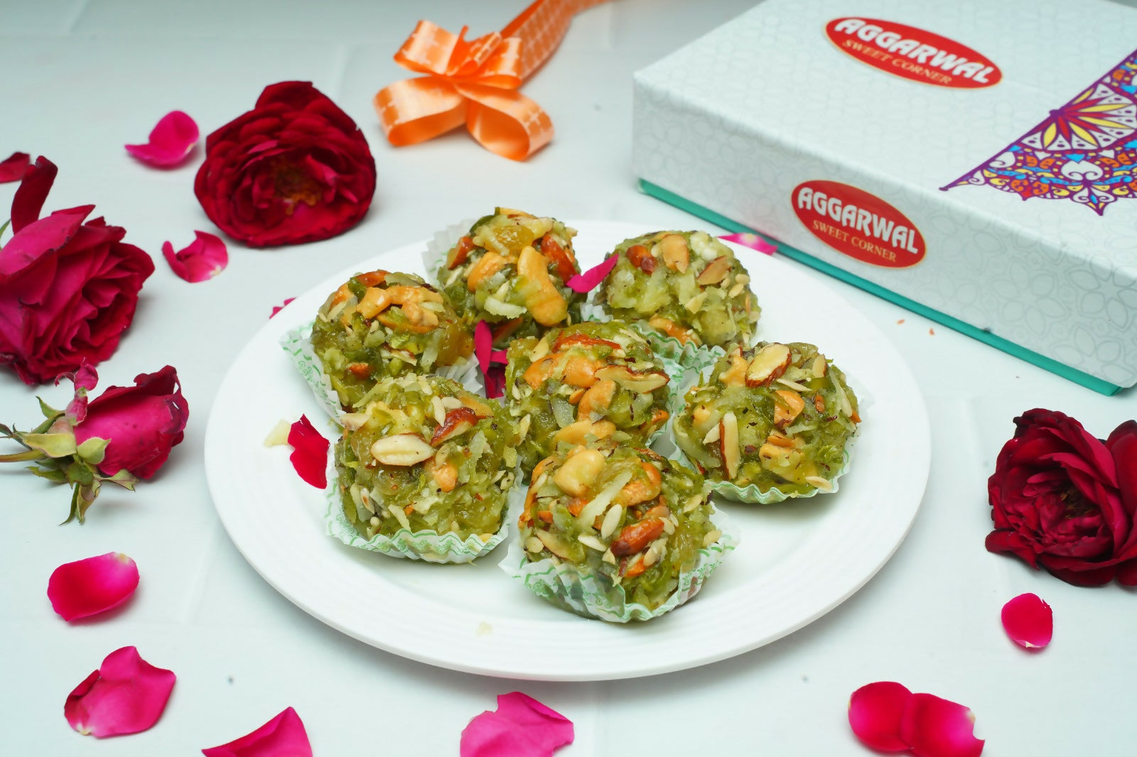 Aggarwal Sweets Corner Kashmiri Dry Fruit Ladoo | Swadesiicart
