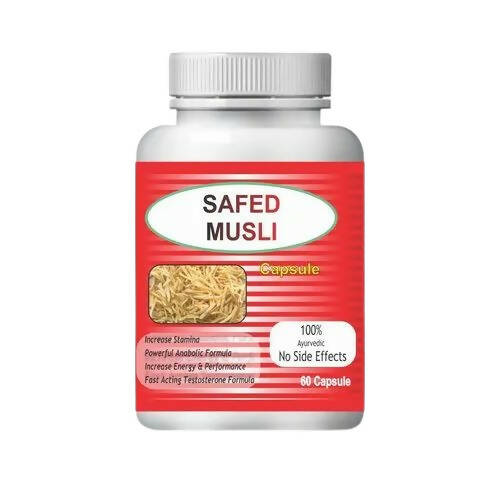 Sankalp Ayurvedic Safed Musli Capsules | Swadesiicart