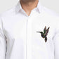Bird Embroidered Shirt by Hilo Design