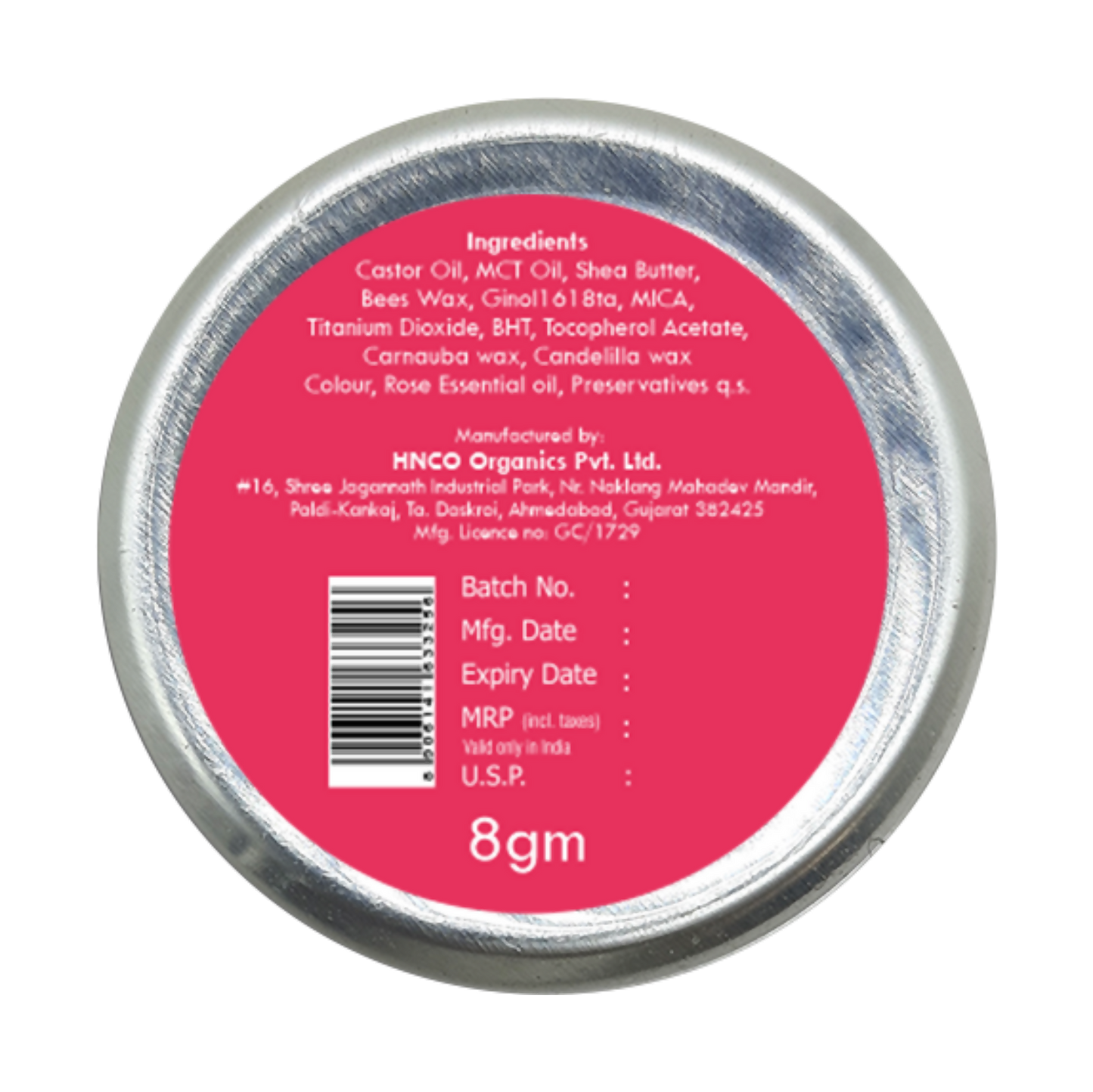 Korus Essential Rose Lip & Cheek Tint Balm - Swadesiicart