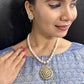 J Pearls Quasar Mystique Pearl Necklace Set - Swadesiicart