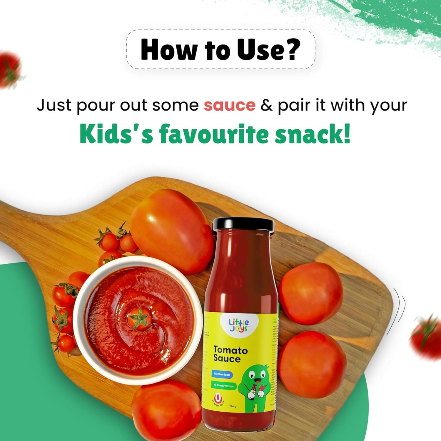 Little Joys Tomato Sauce For Kids - Swadesiicart