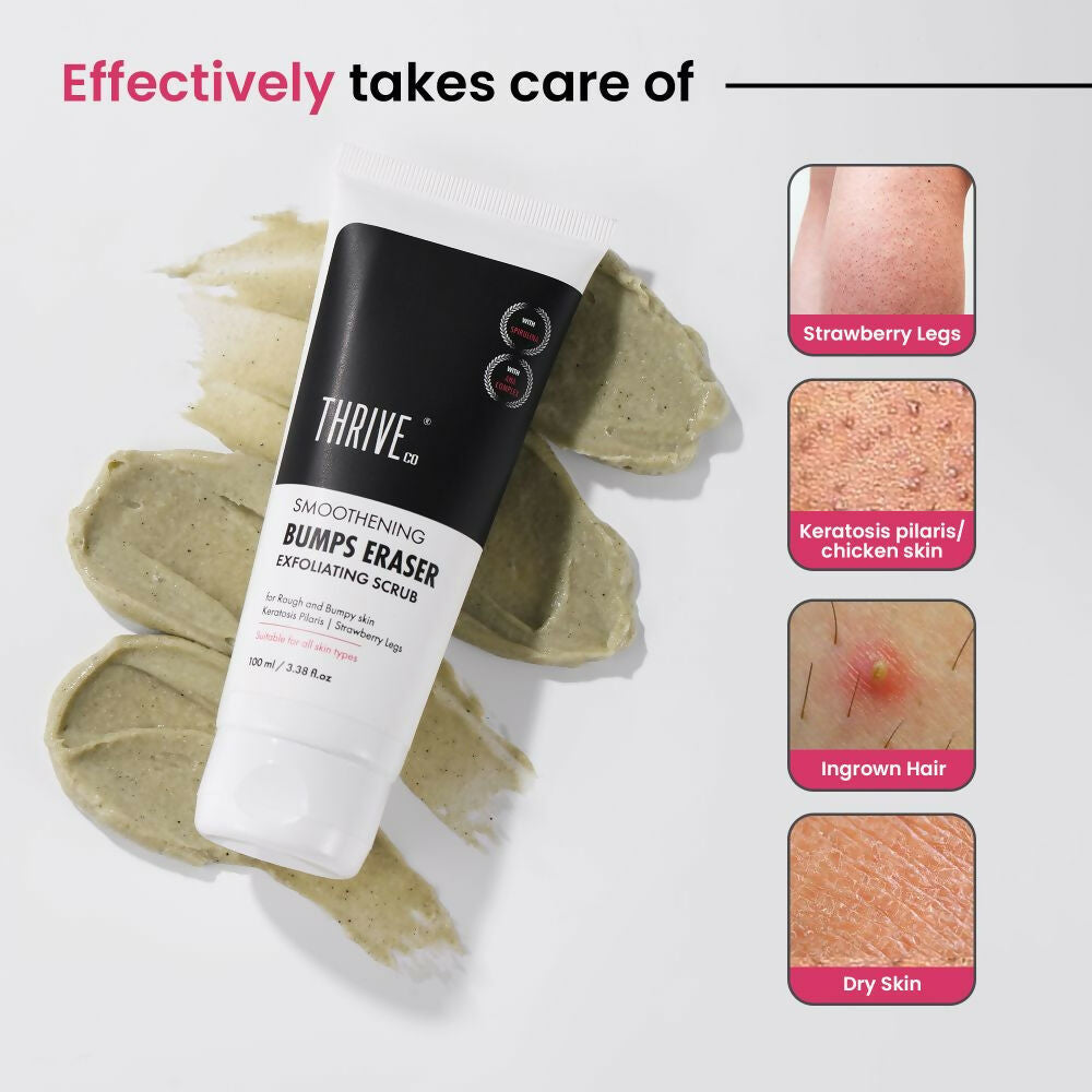 Thriveco Bump Eraser Exfoliating Scrub | Swadesiicart