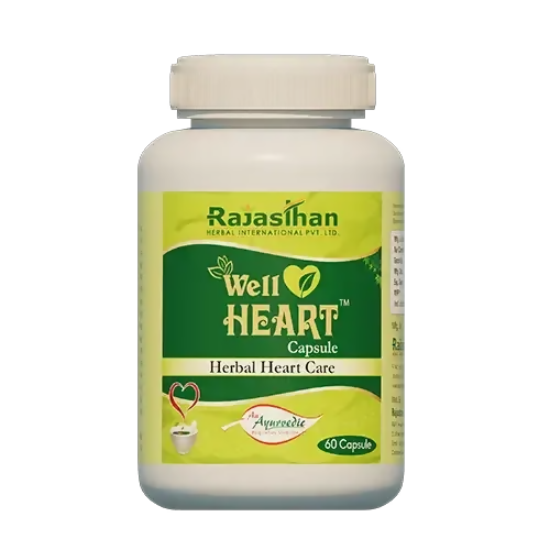 Rajasthan Herbals Well Heart Capsules | Swadesiicart