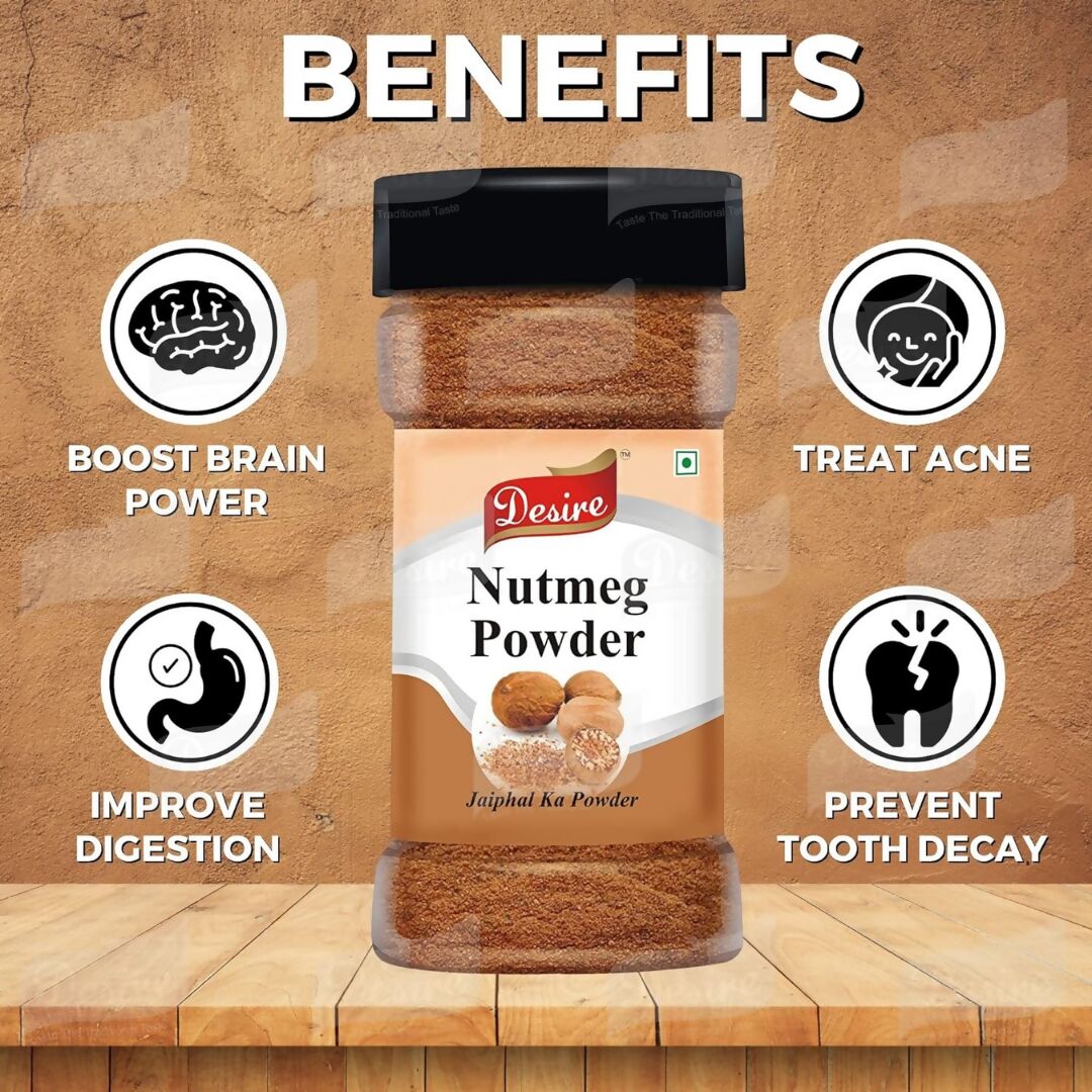 Desire Nutmeg Powder | Swadesiicart
