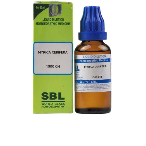 SBL Homeopathy Myrica Cerifera Dilution - Swadesiicart