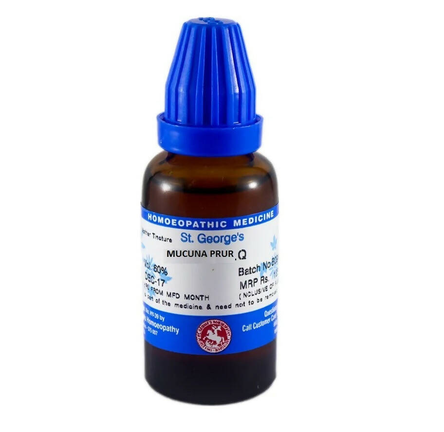 St. George's Homeopathy Mucuna Pruriens Mother Tincture Q | Swadesiicart