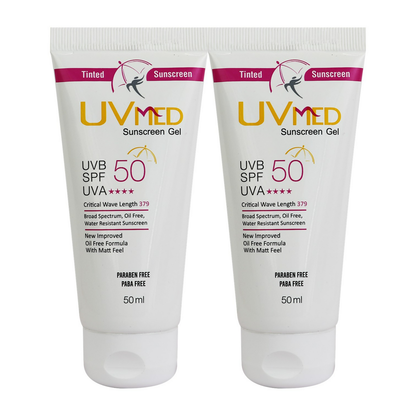 Uvmed Tinted Sunscreen Cream SPF 50 - Swadesiicart