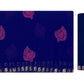 Mimosa Women's Navy Blue Banarasi Chiffon Saree | Swadesiicart