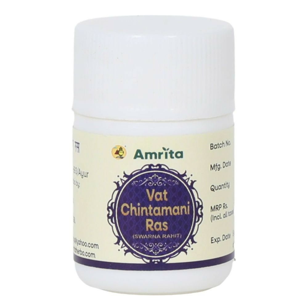 Amrita Vat Chintamani Ras (Swarna Rahit) Tablets - Amrita Herboceuticals