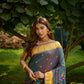 Jyoti Fashion Women's Morpich Paithani Silk Zari Woven Saree with Blouse | Swadesiicart