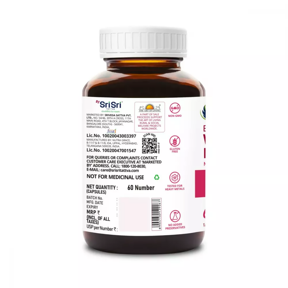 Sri Sri Tattva Supasupp SupaSupp Evening Primrose Oil Capsules - Women's Health - Swadesiicart