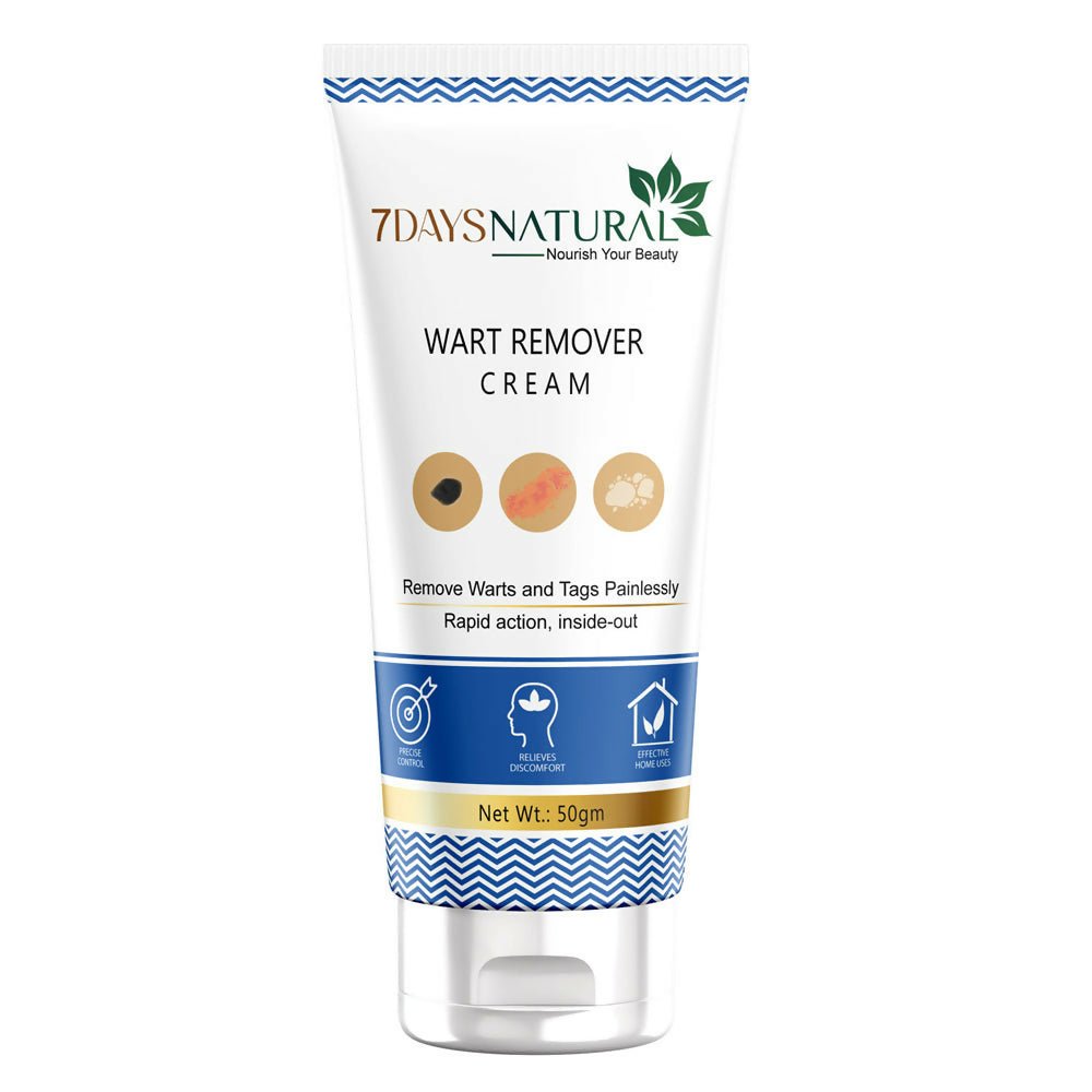 7 Days Natural Wart Remover Cream with AHA- BHA - Swadesiicart