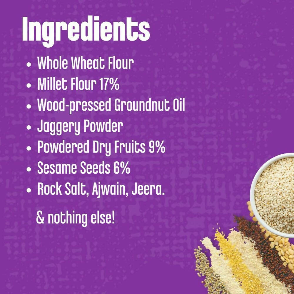 Early Foods Millet & Sesame Teething Sticks - Swadesiicart