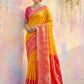 Shree Shyam Fashion Yellow Soft Silk Saree