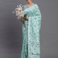 Shree Shyam Fashion Linen Cotton Sea Green Saree