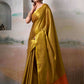Shree Shyam Fashion Tissue Silk Mustard Saree