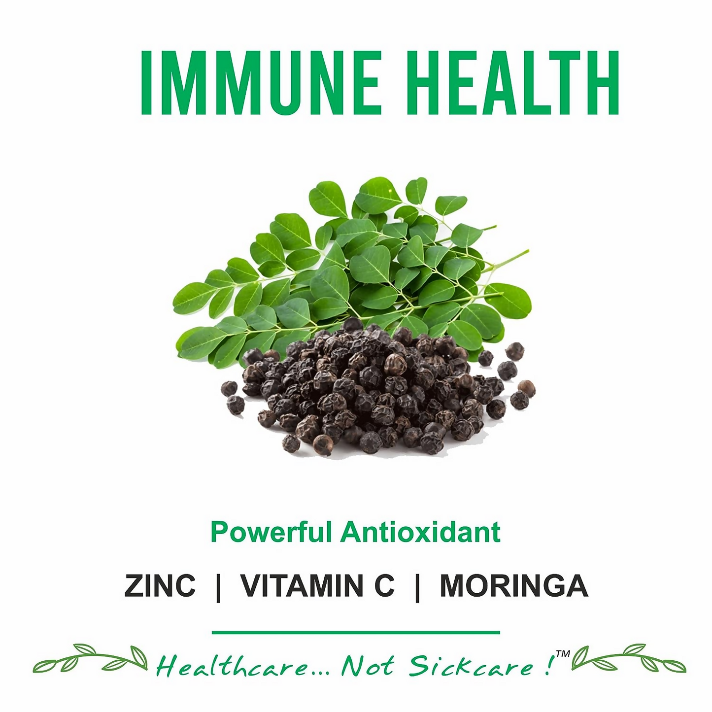 Bliss Welness Moringa Biopiperine Tablets - Swadesiicart