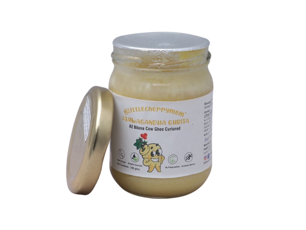 Littlecherrymom Ashwagandha Ghrit | Swadesiicart
