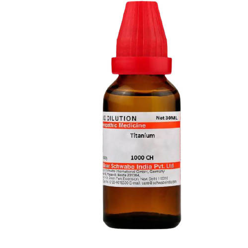Dr. Willmar Schwabe India Titanium Dilution | Swadesiicart
