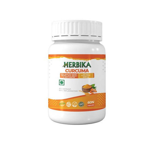 Herbika Curcuma Capsules | Swadesiicart