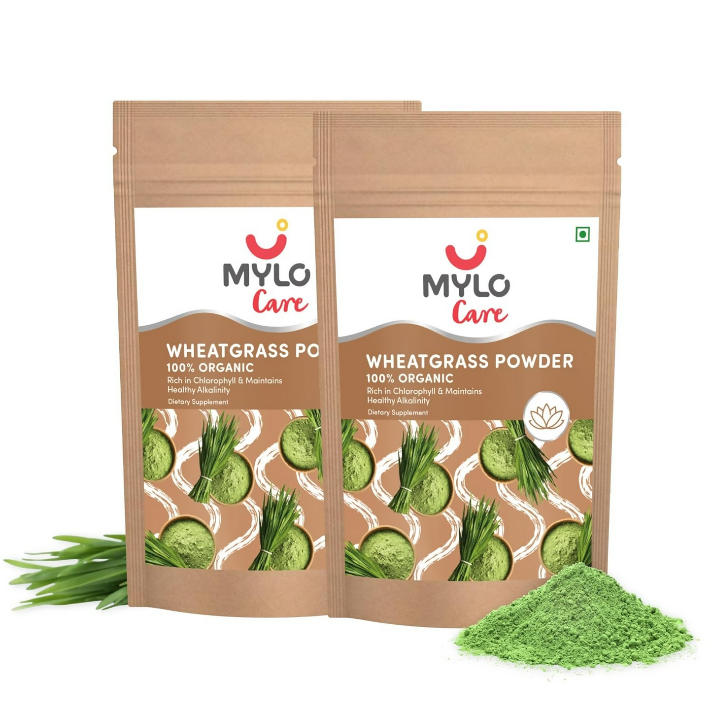 Mylo Care 100% Natural Wheatgrass Powder | Swadesiicart