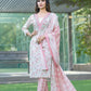BulBul Fashionista Cotton Red Kurta Set with Dupatta - Swadesiicart