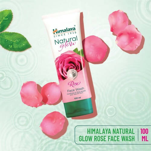 Himalaya Natural Glow Rose Face Wash - Swadesiicart