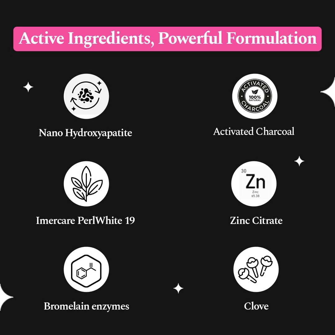 Perfora Activated Charcoal Whitening Toothpaste - Watermelon Mint - Swadesiicart