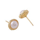 NVR Women Pearl Studded Studs Earrings | Swadesiicart