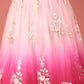 House of Panchhi Rose Tone Shadding Net Sequinse Work Lehenga & Blouse, Dupatta | Swadesiicart