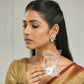Nuyug 22K Gold-Plated Elegant MOP Studded Ethnic Pearl Drop Stud Earrings | Swadesiicart