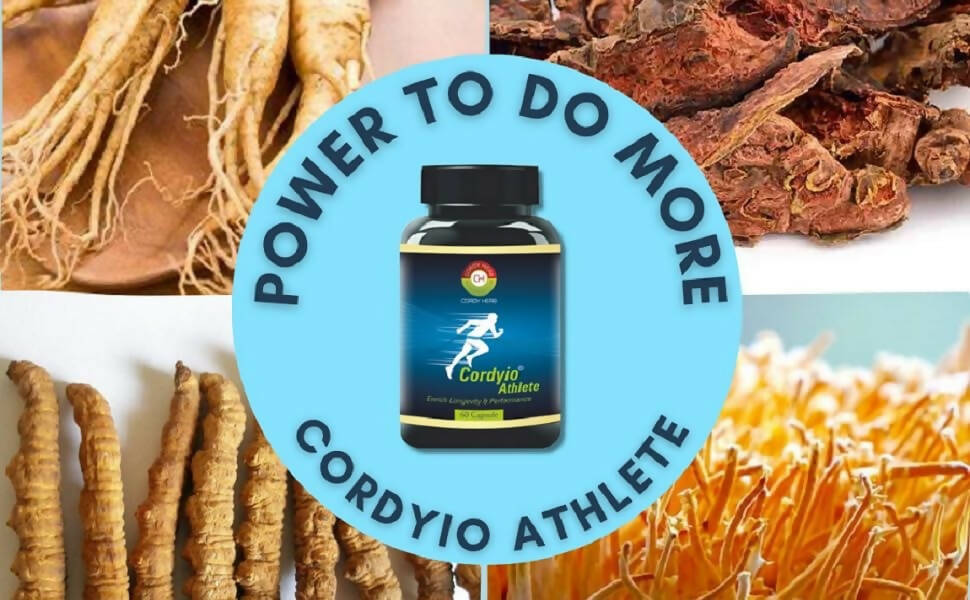 Cordy Herb Cordyio Athlete Capsules - Swadesiicart