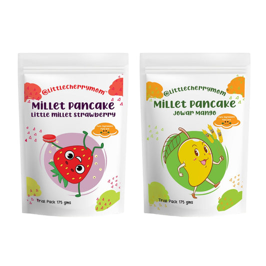 Littlecherrymom Super Millets Pancake Combo - Little Cherry Foods