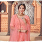 DEIANA'S Beautiful Thread Sequence Lehengha Choli - Peach | Swadesiicart