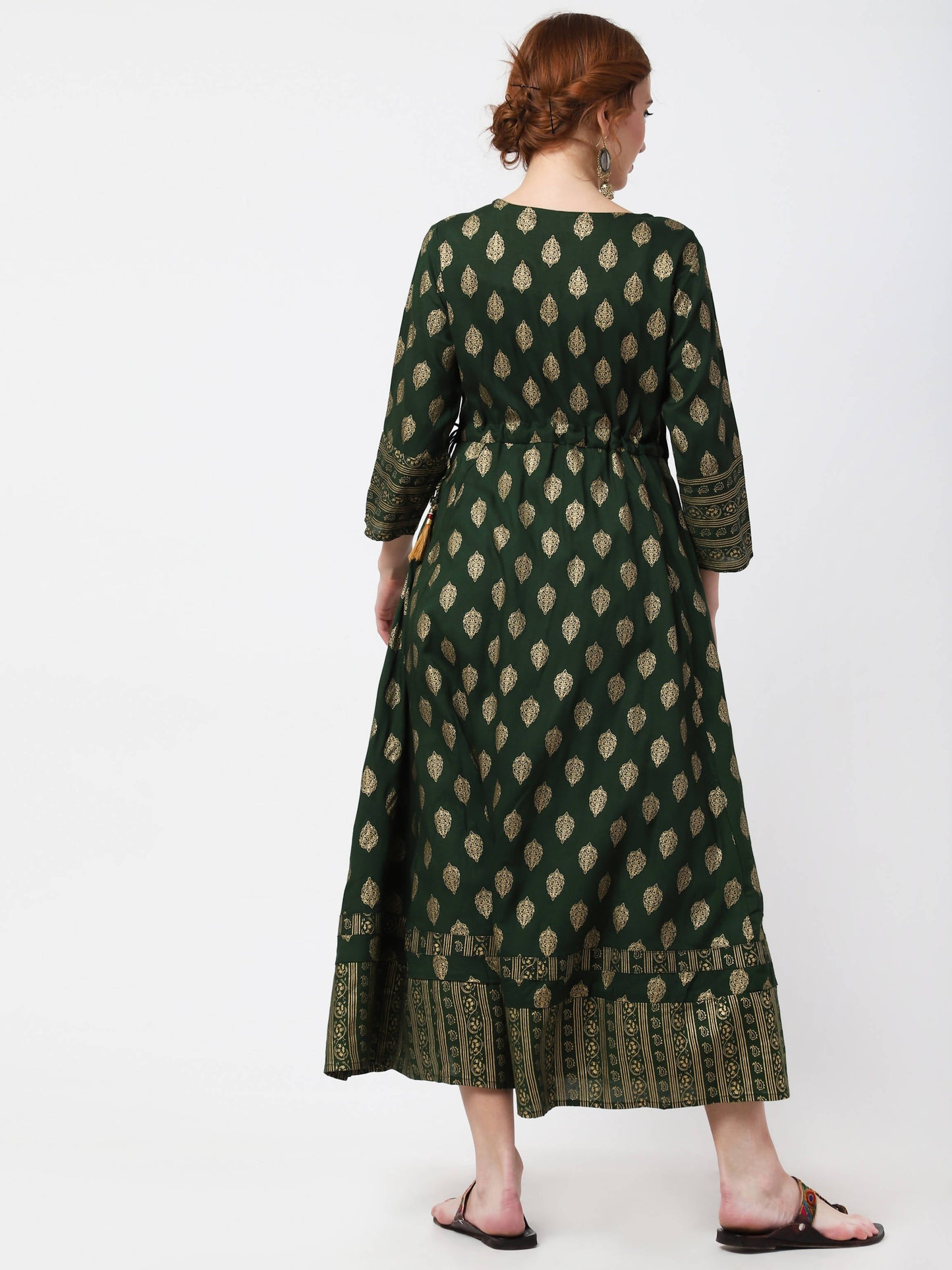 Cheera Anarkali Flair Kurti - Swadesiicart